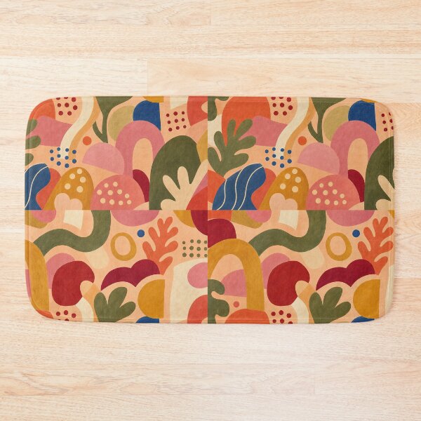 Item preview, Modern Abstract Autumn Shapes Background designed and sold by frumixart.
