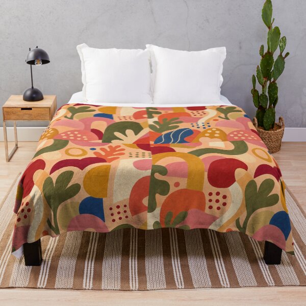 Item preview, Modern Abstract Autumn Shapes Background designed and sold by frumixart.