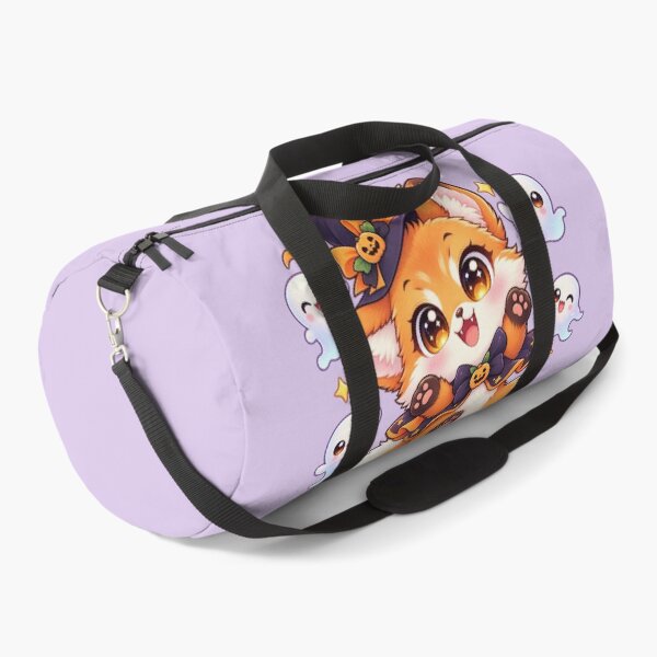 Item preview, Kawaii Fox & Ghosts Sticker Art – Cute Chibi Halloween Illustration designed and sold by MagicMakerPh.