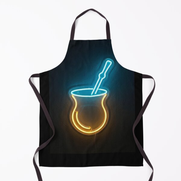 Item preview, Neon Chimarrao Yerba Mate Sign Gaucho Pampa Aesthetic Art designed and sold by Sulco Design.