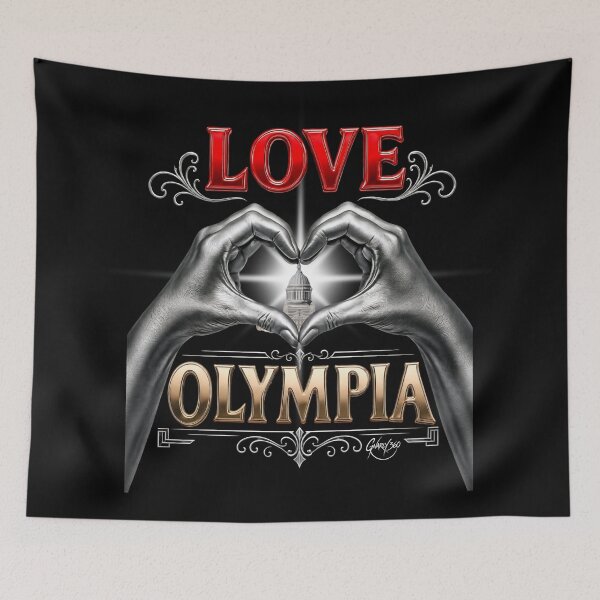 Item preview, LOVE OLYMPIA designed and sold by Gnarly360.
