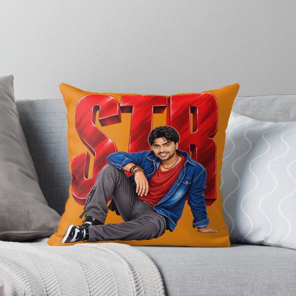 Item preview, Vintage Simbu Fan Art | STR Silambarasan ATMAN Retro Style | Tamil Cinema Mass Design designed and sold by lexxclothing.