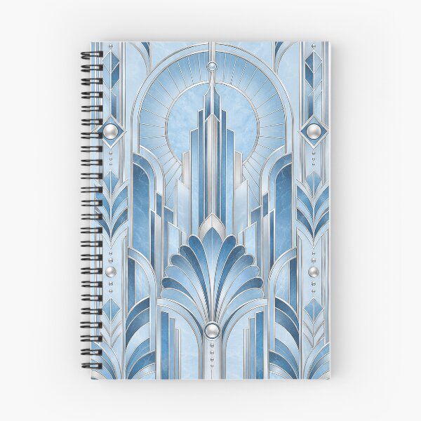 Item preview, Icy Blue Neo Deco Geometry designed and sold by TrendPulseCo.
