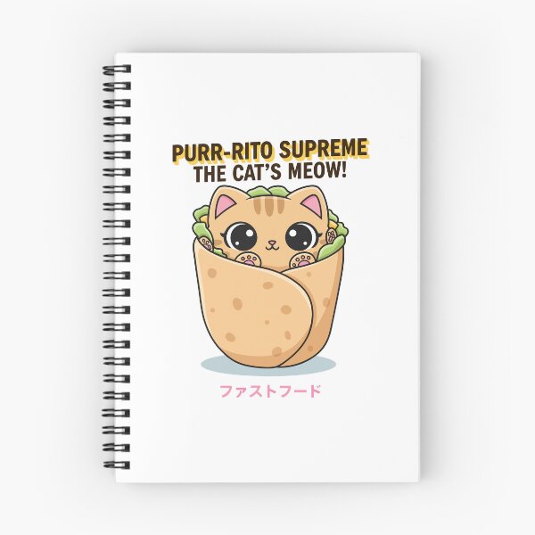Item preview, Purr-fect Burrito Bliss designed and sold by Bamboly-Arts.