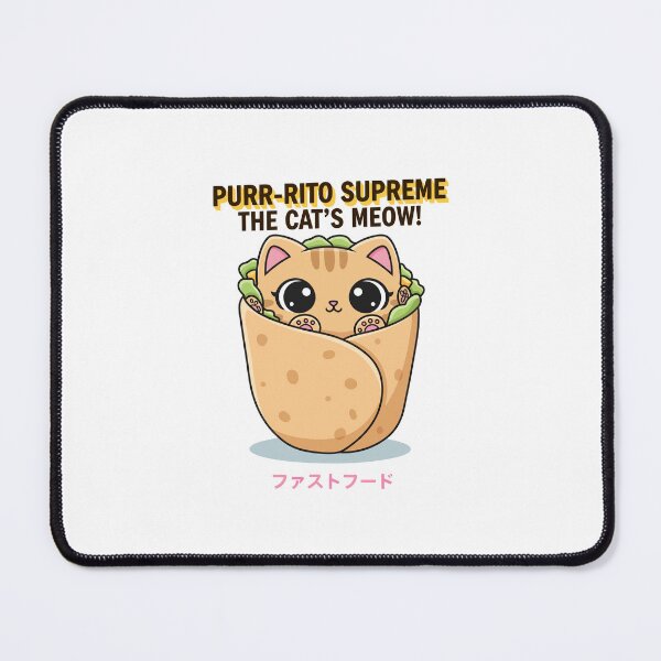 Item preview, Purr-fect Burrito Bliss designed and sold by Bamboly-Arts.
