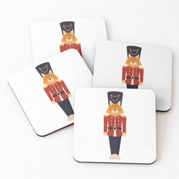 Item preview, Christmas Nutcracker Red Cat designed and sold by Qualali Studio.