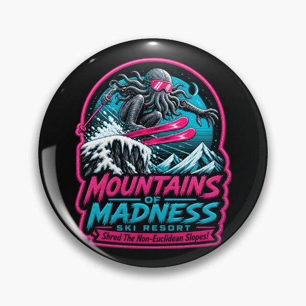 Item preview, H.P. Lovecraft Mountains of Madness Ski Resort designed and sold by Fenay Designs.
