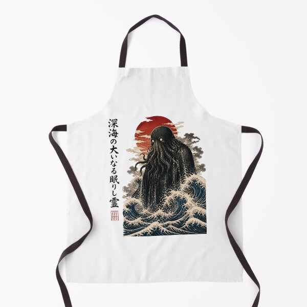 Item preview, The Call of Cthulhu: Great Sleeper in Japanese Waves designed and sold by Fenay Designs.