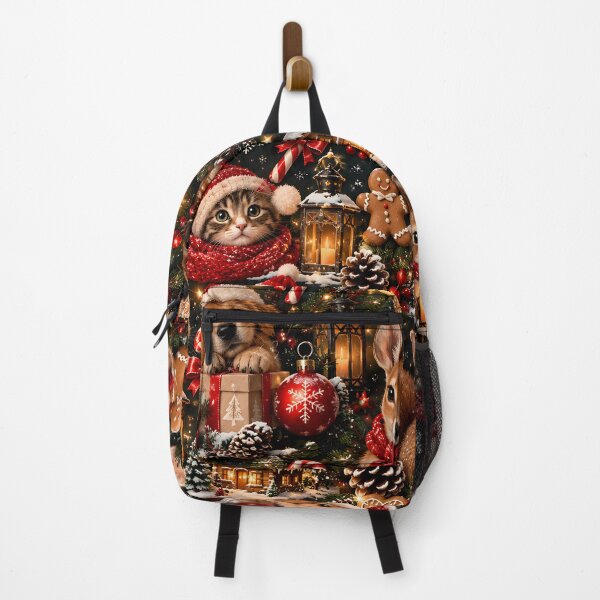 Item preview, Enchanting winter animal Christmas pattern with cute motifs designed and sold by Fotografin1981.