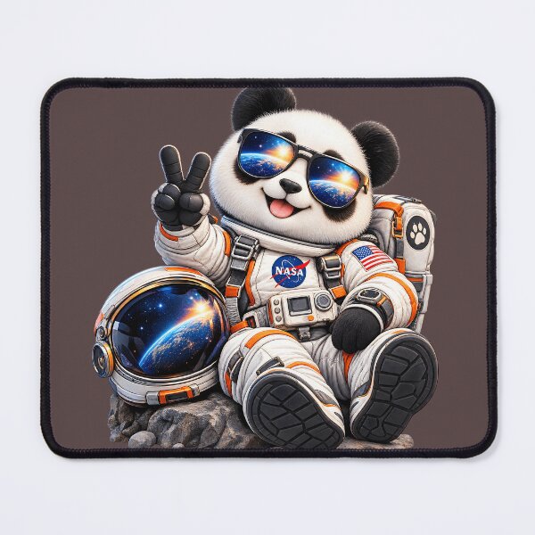 Item preview, Cool Panda Astronaut Space Adventure designed and sold by Nixora.