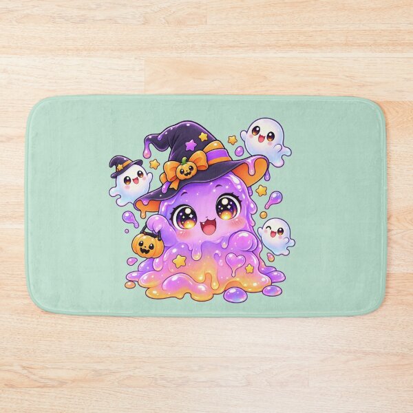 Item preview, Kawaii Slime & Ghosts Sticker Art – Cute Chibi Halloween Illustration designed and sold by MagicMakerPh.