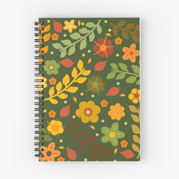 Item preview, Fall Colorful Floral pattern  designed and sold by Hello-Cuties.
