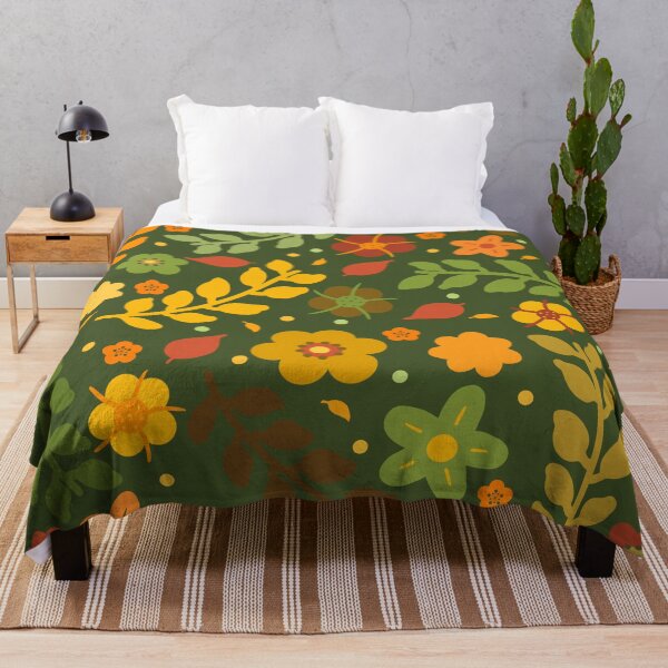 Item preview, Fall Colorful Floral pattern  designed and sold by Hello-Cuties.
