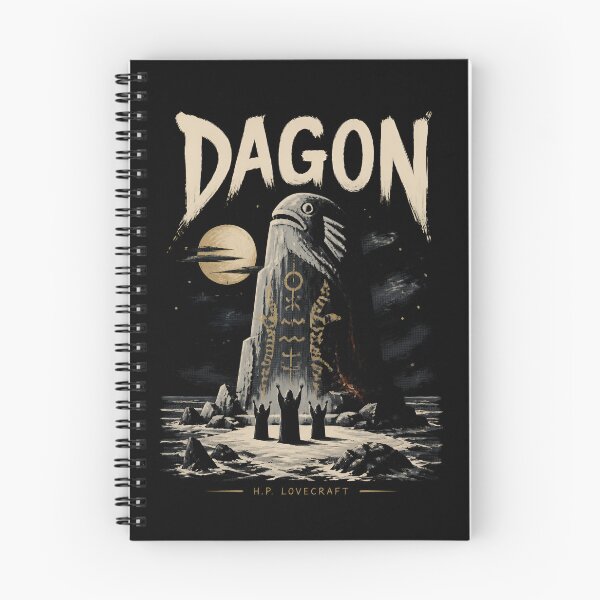 Item preview, H.P. Lovecraft Dagon: Moonlit Idol of the Deep designed and sold by Fenay Designs.