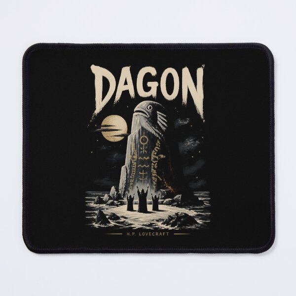 Item preview, H.P. Lovecraft Dagon: Moonlit Idol of the Deep designed and sold by Fenay Designs.