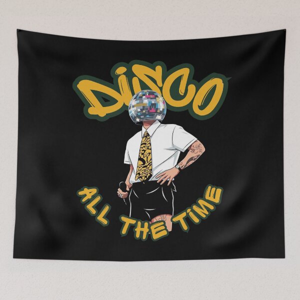 Item preview, Disco Ball Boy All The Time - Retro Concert Graphic designed and sold by eMKa82.