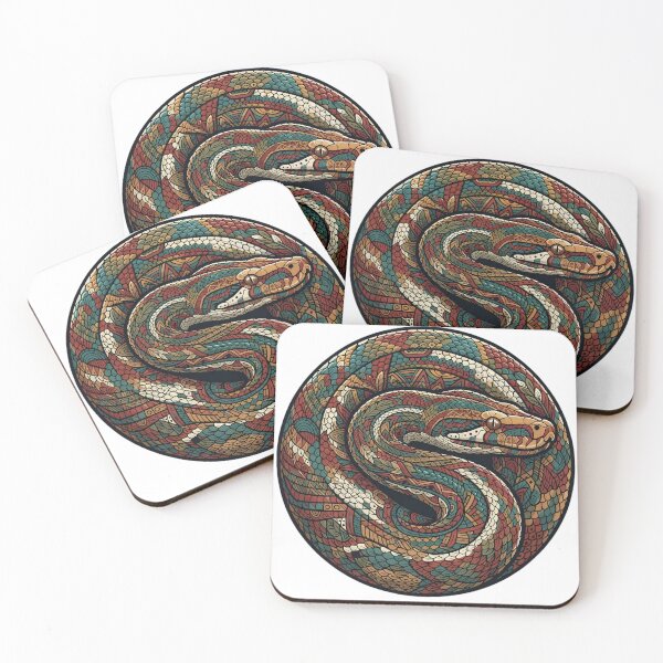 Item preview, Blood python ​Boho Aesthetic Art Print & Sticker designed and sold by BS Creations.