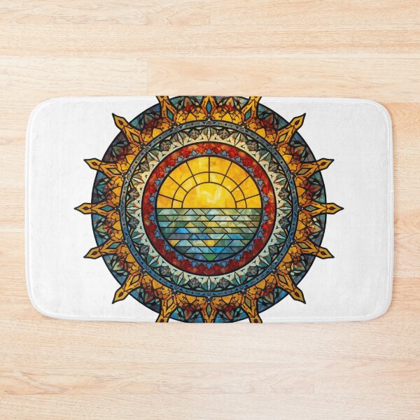 Item preview, Stained Glass Sun designed and sold by catcurio.