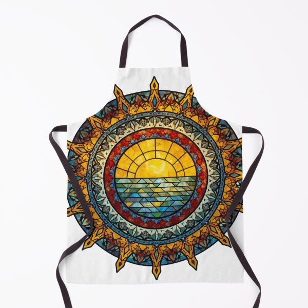 Item preview, Stained Glass Sun designed and sold by catcurio.