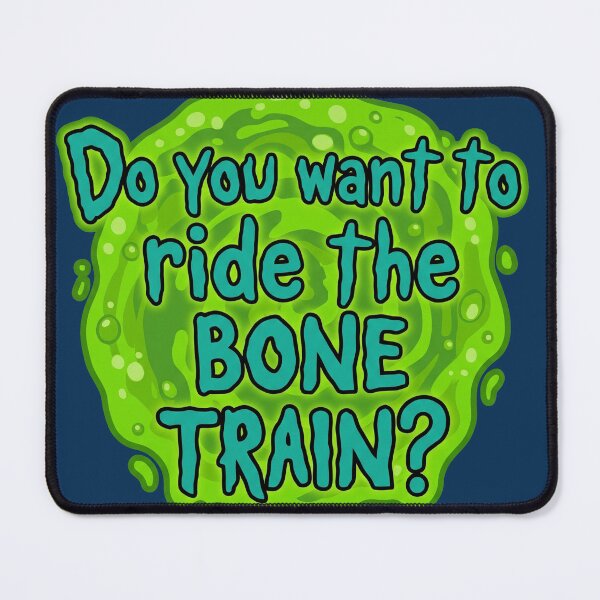 Item preview, Do you want to ride the Bone Train? designed and sold by WeirdMDK.