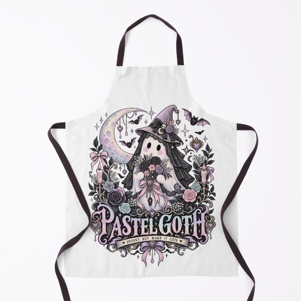 Item preview, Pastel Goth Witch Ghost Floral Halloween Poster Art designed and sold by Kaikab007.