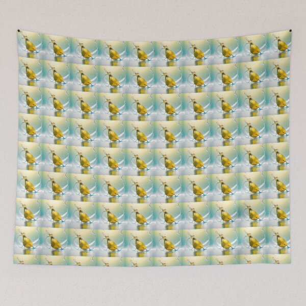 Item preview, Bathing Yellow Bird designed and sold by Jasna Dragun.
