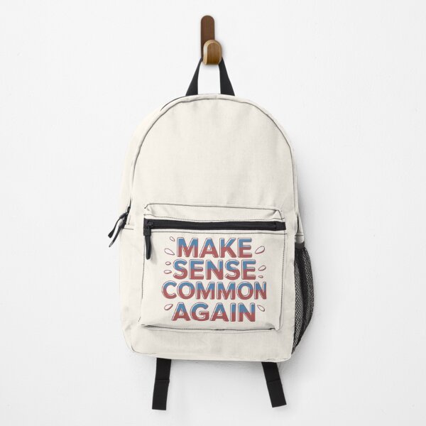 Item preview, Make Sense Common Again funny  designed and sold by Colorfulman.