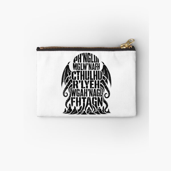 Item preview, The Call of Cthulhu: R'lyeh Incantation Typography designed and sold by Fenay Designs.