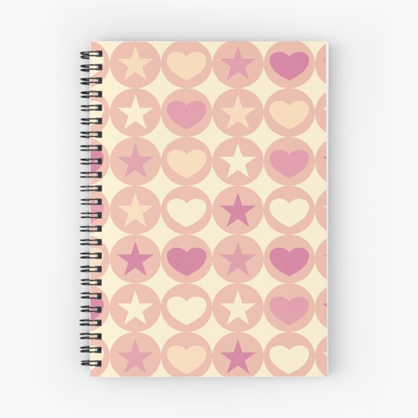 Item preview, Seamless Pastel Hearts and Stars in Circles Vector Pattern designed and sold by prapapon.
