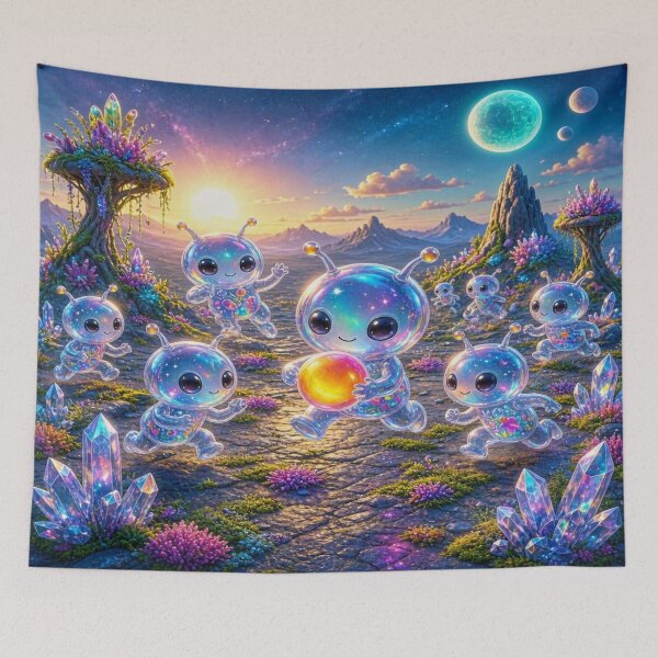 Item preview, Medanix: Cosmic Ball Chase on the Crystal Planet designed and sold by Breezes-of-Ida.