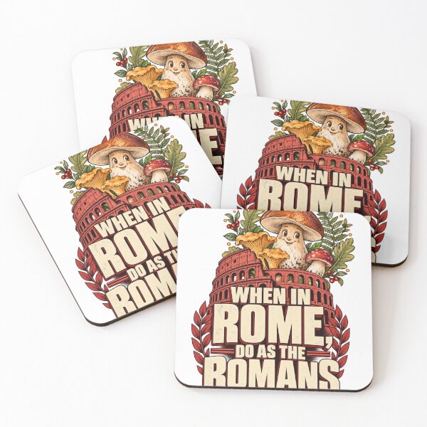 Item preview, When in Rome, Do as the Romans Do – Vintage Roman Typography designed and sold by The Kawaii Forge.