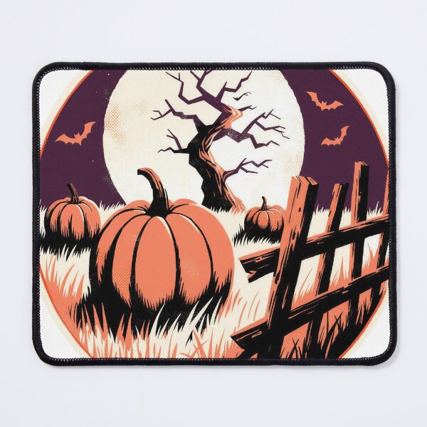 Item preview, Pumpkin Field Night designed and sold by nomadjoiner.