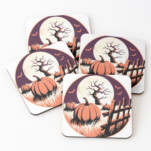 Item preview, Pumpkin Field Night designed and sold by nomadjoiner.