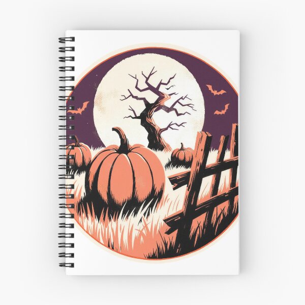 Item preview, Pumpkin Field Night designed and sold by nomadjoiner.
