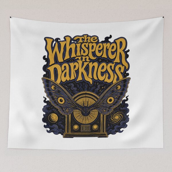 Item preview, H.P. Lovecraft The Whisperer in Darkness Radio Moth designed and sold by Fenay Designs.