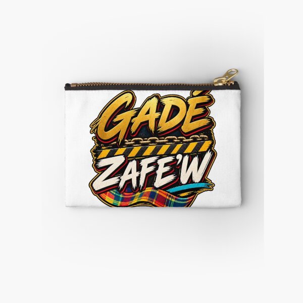 Item preview, GADÉ ZAFÈ’W — Mind Your Business in Saint Lucian Kwéyòl designed and sold by CaribChroma.