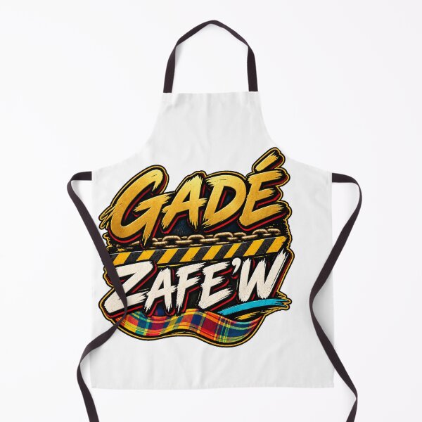 Aperçu de l'œuvre GADÉ ZAFÈ'W — Occupez-vous de vos affaires à Sainte-Lucie Kwéyòl créée et vendue par CaribChroma.