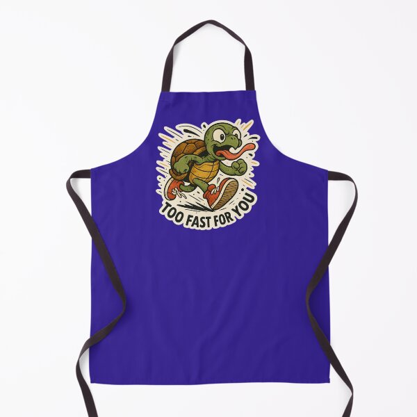 Item preview, Too Fast For You Runner Turtle designed and sold by MarCinu Art.