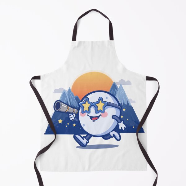 Item preview, Cute Moon Character Star Sunglasses Hiking Adventure Cartoon designed and sold by @SHINTOSARTSTORE.