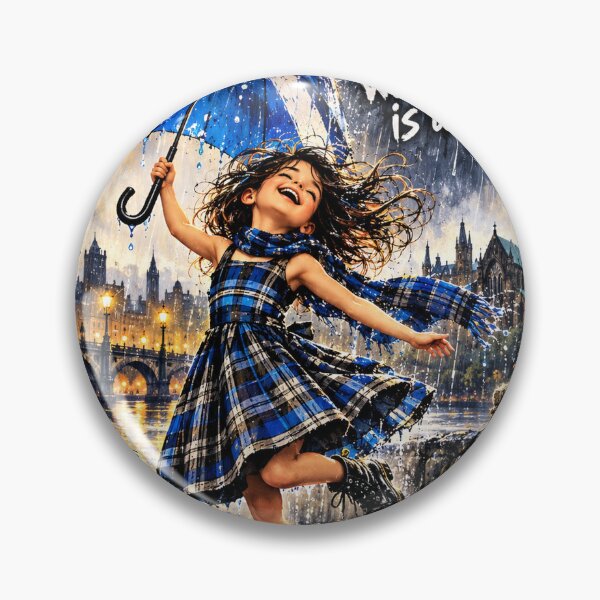 Item preview, Scotland – Where the Sun Is a Rumour | Funny Scottish Rain Art designed and sold by Thistleinkart.