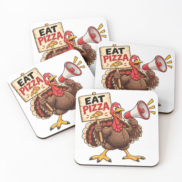 Item preview, Funny Thanksgiving Eat Pizza Turkey Humor designed and sold by PRINTIONAL.