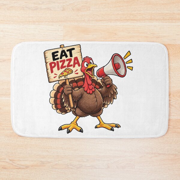 Item preview, Funny Thanksgiving Eat Pizza Turkey Humor designed and sold by PRINTIONAL.