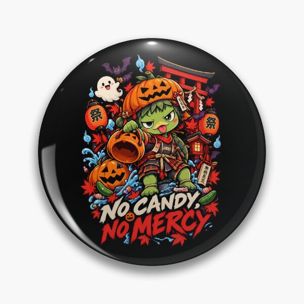 Item preview, Cute Japanese Kappa Halloween Demon No Candy Funny Design designed and sold by Tong4130.