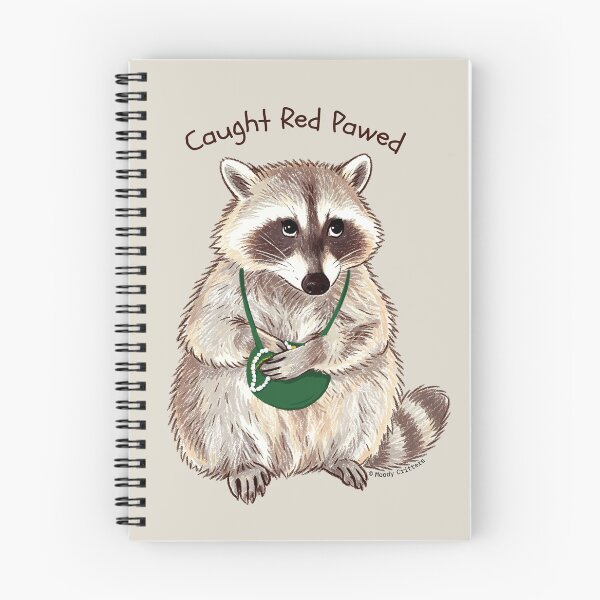 Item preview, Caught Red-Pawed Raccoon designed and sold by Moody Critters.