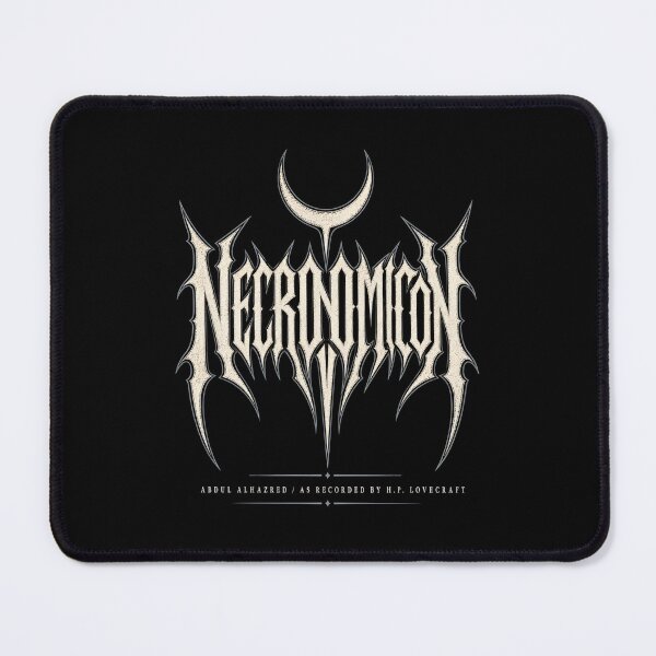 Item preview, H.P. Lovecraft Necronomicon Black Metal Sigil designed and sold by Fenay Designs.