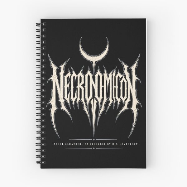 Item preview, H.P. Lovecraft Necronomicon Black Metal Sigil designed and sold by Fenay Designs.