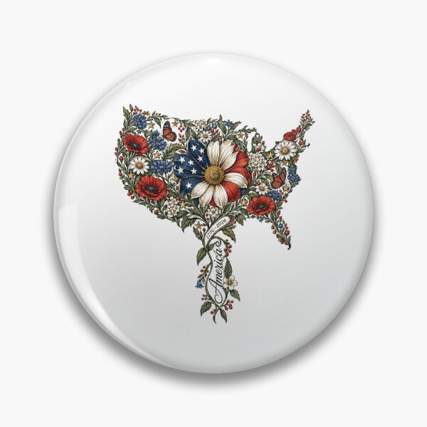 Item preview, America 250th Anniversary Patriotic Wildflower – 1776-2026 designed and sold by WILLIAMS-BR.