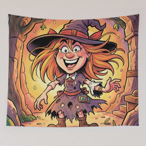 Item preview, Cavewoman Witch designed and sold by MagelliShop.
