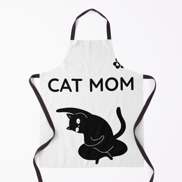 Artikelvorschau, Cat Mom – Schwarze Katze für Katzenliebhaberinnen entworfen und verkauft von Katja LebenFreude.