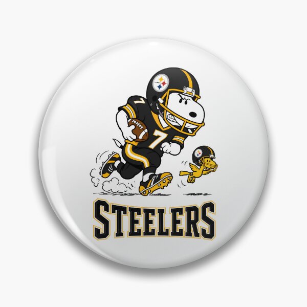 Item preview, Snoopy & Woodstock Pittsburgh Steelers Football Retro F084 designed and sold by GLUVY-THEME.